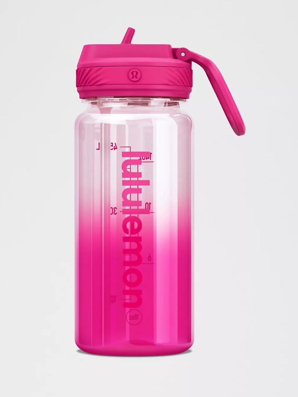 Lululemon Back to Life Sport Bottle 18oz Ombré Flip Straw Water Bottle NWT